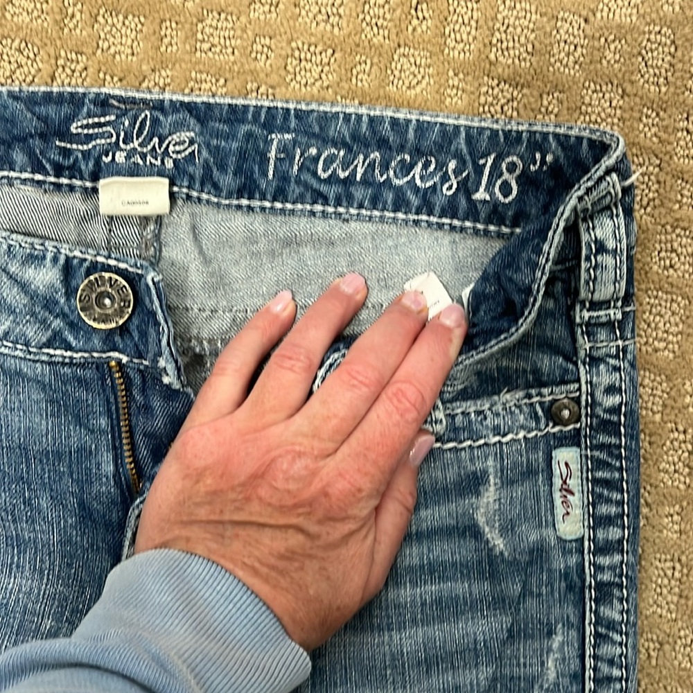 Silver boot cut Francis 28 w/ 33 L - Picture 5 of 9
